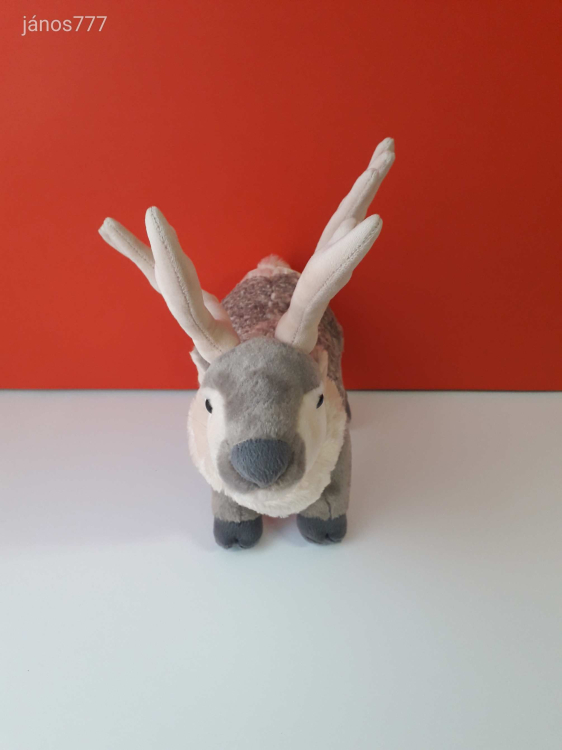 Eredeti Wild Republic RÉNSZARVAS plüss kabala figura 35 cm-es szarvas plüssfigura EXTRA ! ÉLETHŰ