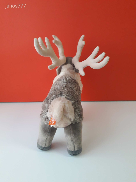 Eredeti Wild Republic RÉNSZARVAS plüss kabala figura 35 cm-es szarvas plüssfigura EXTRA ! ÉLETHŰ