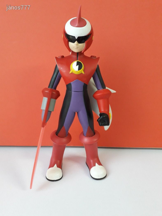 Eredeti Mattel MegaMan Nt Warrior ProtoMan akciófigura !! 26cm Mega Man !!