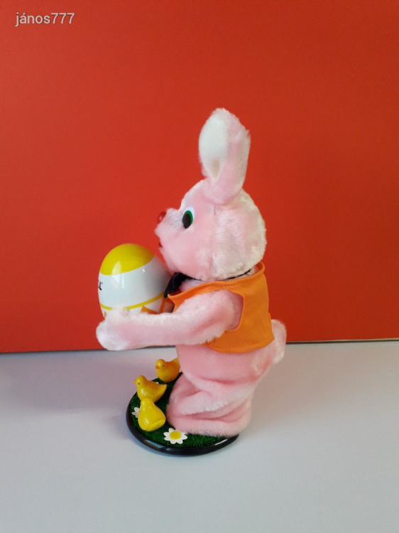 Eredeti Duracell Nyúl elemes Húsvéti nyuszi 35 cm-es Easter Bunny - Mozgó - Hangot adó !! EXTRA !!