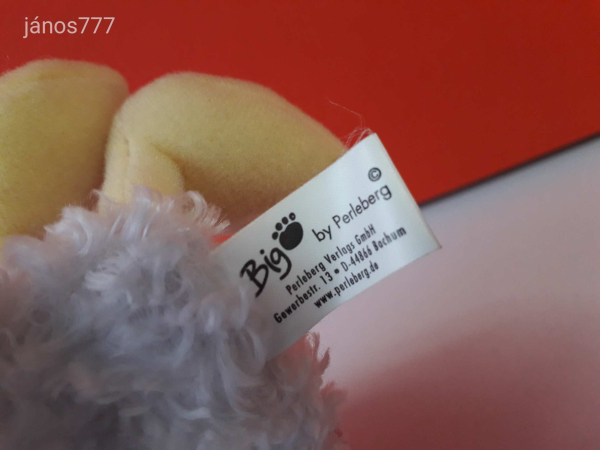 Eredeti Big Foot friends plüss állat kulcstartó kabala figura 15 cm-es plüssfigura ! EXTRA