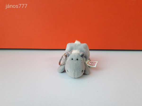 Eredeti NICI VÍZILÓ plüss kabala figura !! 8 cm-es NICI kulcstartó !! EXTRA !! ( 1. )