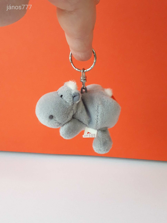 Eredeti NICI VÍZILÓ plüss kabala figura !! 8 cm-es NICI kulcstartó !! EXTRA !! ( 1. )