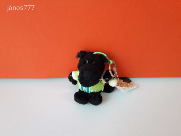 Eredeti NICI SPORTS plüss párduc kabala figura 10 cm-es NICI kulcstartó - Golf ( 2. )