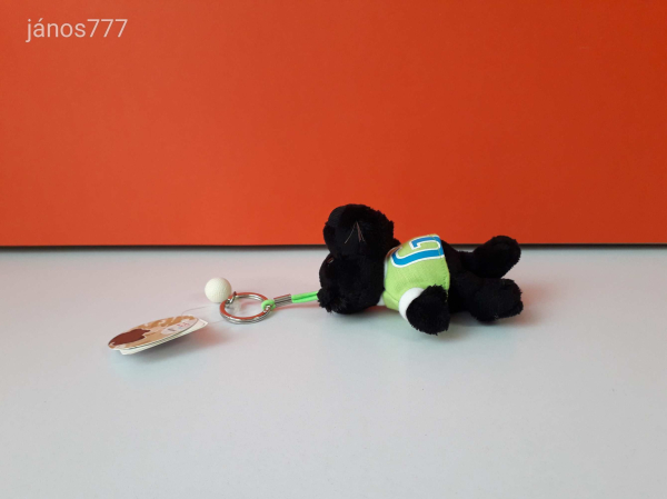 Eredeti NICI SPORTS plüss párduc kabala figura 10 cm-es NICI kulcstartó - Golf ( 2. )