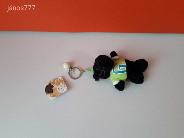 Eredeti NICI SPORTS plüss párduc kabala figura 10 cm-es NICI kulcstartó - Golf ( 2. )