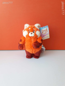 Eredeti Disney Turning Red Pirula Panda mese szereplő vörös panda kabala figura 25 cm Disney Store !