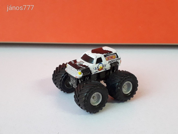 Eredeti GALOOB 1990 Micro Machines Monster Truck Ford Bronco Undertaker autó !!
