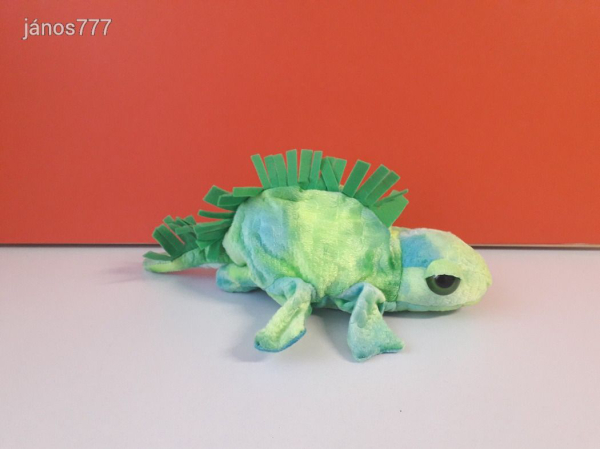 KAMÉLEON báb plüss kabala figura !!! 31 cm-es BÁB ! EXTRA !