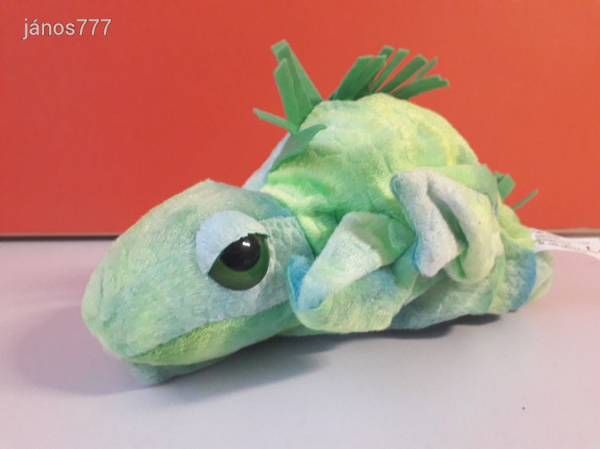 KAMÉLEON báb plüss kabala figura !!! 31 cm-es BÁB ! EXTRA !