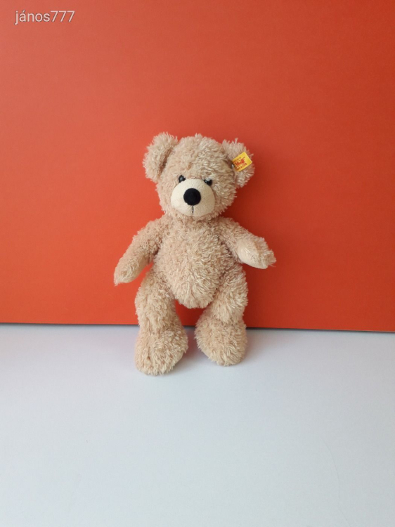 Eredeti STEIFF maci medve plüss mackó 30 cm-es plüssmackó kabala figura ! EXTRA