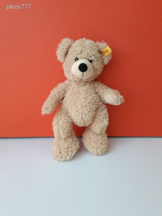 Eredeti STEIFF maci medve plüss mackó 30 cm-es plüssmackó kabala figura ! EXTRA