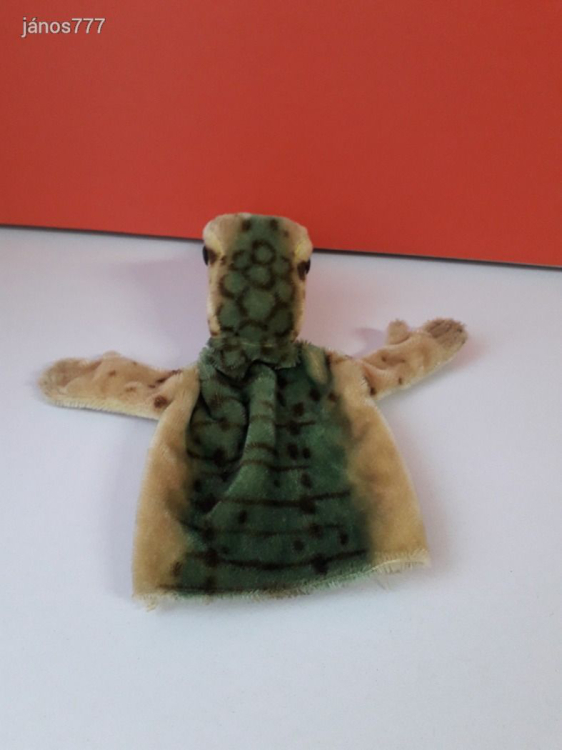 Eredeti STEIFF Krokodil BÁB antik régi kabala figura 24 cm-es ! EXTRA !