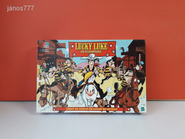 Eredeti Hasbro MB 2002 LUCKY LUKE társasjáték !!