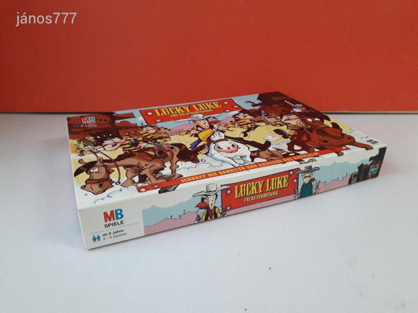 Eredeti Hasbro MB 2002 LUCKY LUKE társasjáték !!