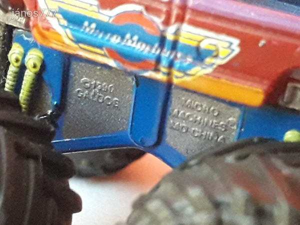 Eredeti GALOOB 1990 Micro Machines Monster Truck Chevy Silverado Micro Machines autó !!