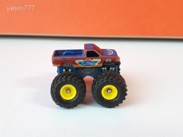 Eredeti GALOOB 1990 Micro Machines Monster Truck Chevy Silverado Micro Machines autó !!