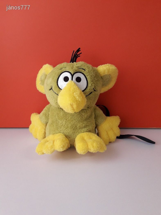 Eredeti Zdenek Cseh mese MU Brno Reed kabala figura HÁTI 29+8 cm-es plüssfigura hátizsák EXTRA !!!