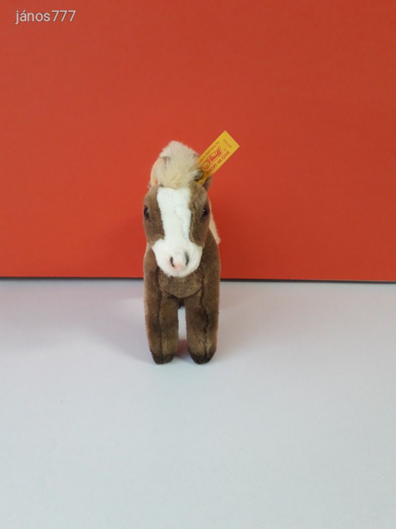 Eredeti STEIFF LÓ plüss 22 cm-es póni kabala figura ! STEIFF plüssfigura ! EXTRA !!!