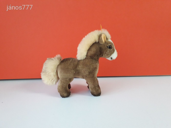 Eredeti STEIFF LÓ plüss 22 cm-es póni kabala figura ! STEIFF plüssfigura ! EXTRA !!!