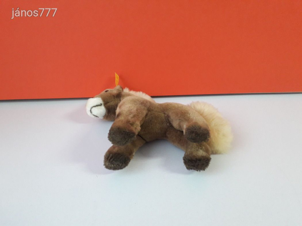Eredeti STEIFF LÓ plüss 22 cm-es póni kabala figura ! STEIFF plüssfigura ! EXTRA !!!