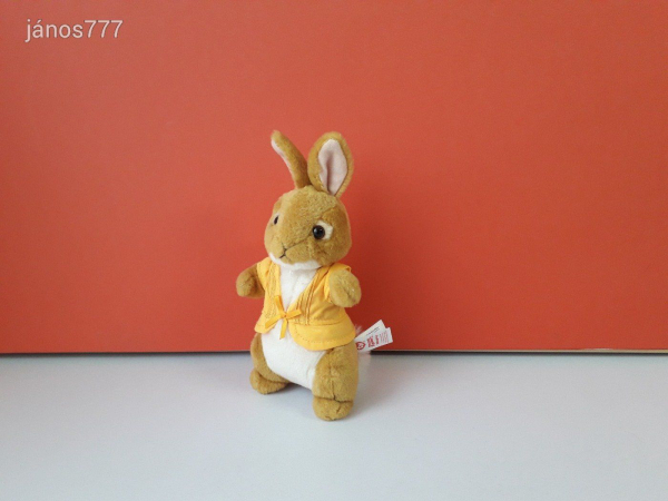 Eredeti Peter Rabbit MOPSY Nyúl Péter mese szereplő 21 cm plüss NYUSZI kabala figura EXTRA