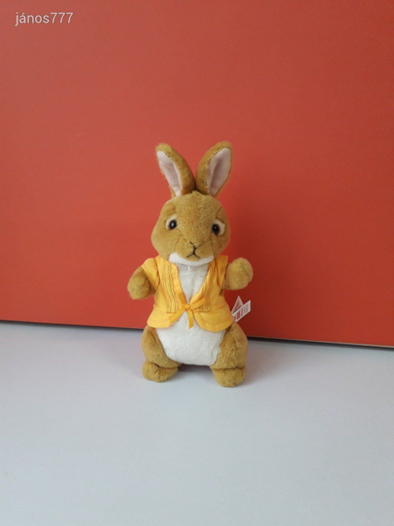 Eredeti Peter Rabbit MOPSY Nyúl Péter mese szereplő 21 cm plüss NYUSZI kabala figura EXTRA
