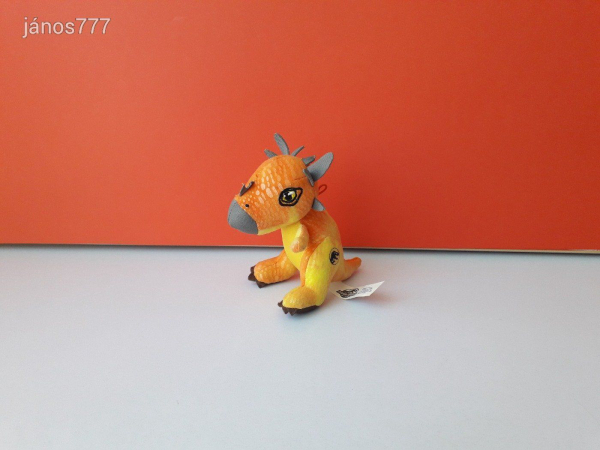 Eredeti Jurassic World dinoszaurusz 12 cm plüss dinó kabala figura ! EXTRA !!!