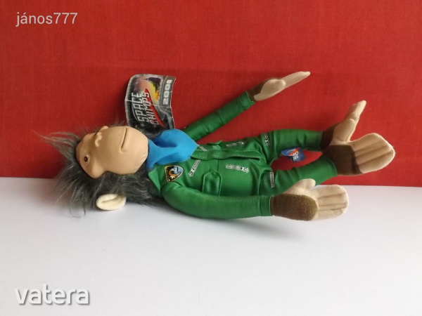 Eredeti Space Chimps csimpánz plüss majoma kabala !! 36 cm-es Csimpilóták figura !! EXTRA !!!