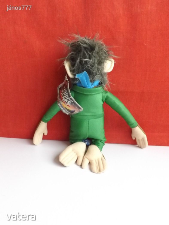 Eredeti Space Chimps csimpánz plüss majoma kabala !! 36 cm-es Csimpilóták figura !! EXTRA !!!