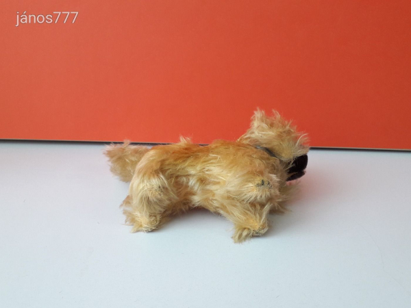 Eredeti STEIFF KUTYA PEKY PALOTAPINCSI pekingi palotakutya 21 cm antik STEIFF PEKINGESE Dog