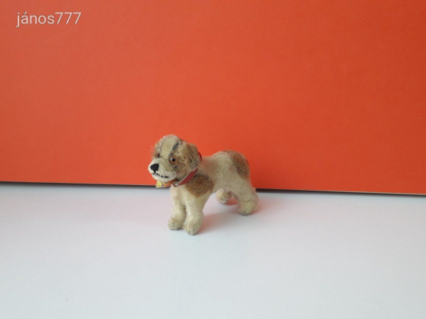 Eredeti STEIFF KUTYA Bernáthegyi kutya 13 cm antik kabala figura STEIFF St. Bernard Dog EXTRA !!!