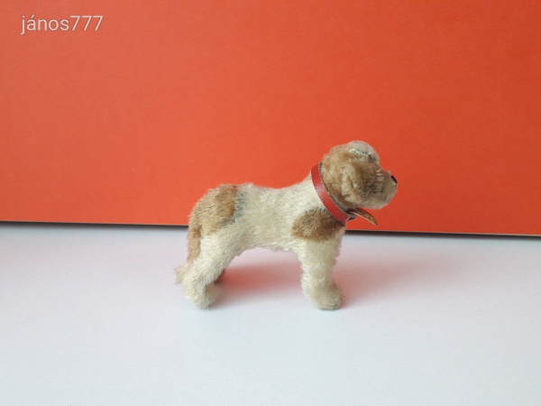 Eredeti STEIFF KUTYA Bernáthegyi kutya 13 cm antik kabala figura STEIFF St. Bernard Dog EXTRA !!!