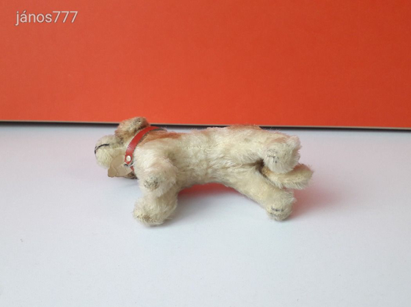 Eredeti STEIFF KUTYA Bernáthegyi kutya 13 cm antik kabala figura STEIFF St. Bernard Dog EXTRA !!!
