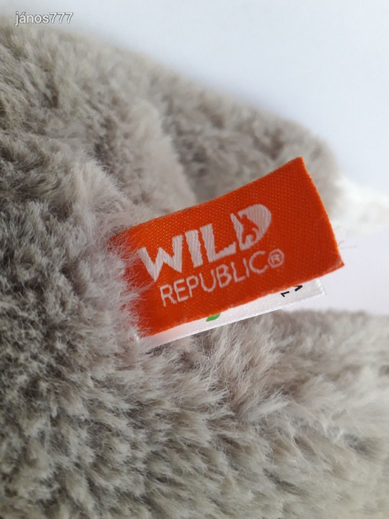 Eredeti Wild Republic LAJHÁR plüss ritkaság 29 cm-es kabala figura ! EXTRA !