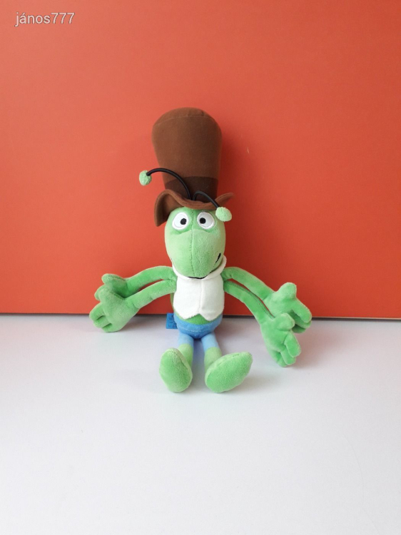 Eredeti Maja a méhecske barátja FLIP szöcske plüss !! 38 cm-es kabala figura !!!