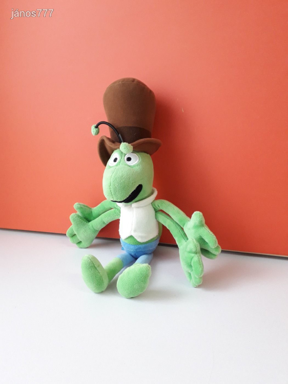 Eredeti Maja a méhecske barátja FLIP szöcske plüss !! 38 cm-es kabala figura !!!