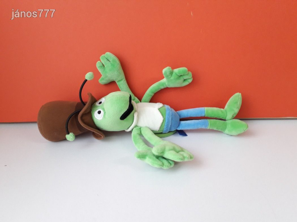 Eredeti Maja a méhecske barátja FLIP szöcske plüss !! 38 cm-es kabala figura !!!