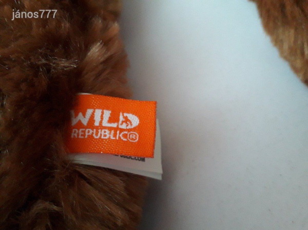 Eredeti Wild Republic MAJOM plüss kabala figura 55 cm-es ! EXTRA ! ÉLETHŰ !!