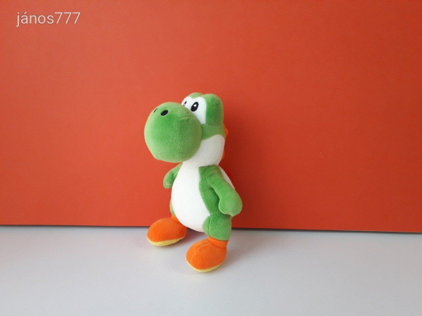 Nintendo SUPER MARIO YOSHI plüssfigura 24 cm-es plüss kabala figura ! EXTRA !