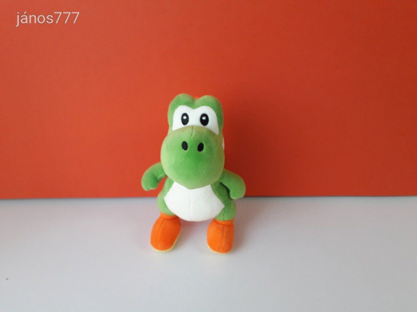 Nintendo SUPER MARIO YOSHI plüssfigura 24 cm-es plüss kabala figura ! EXTRA !