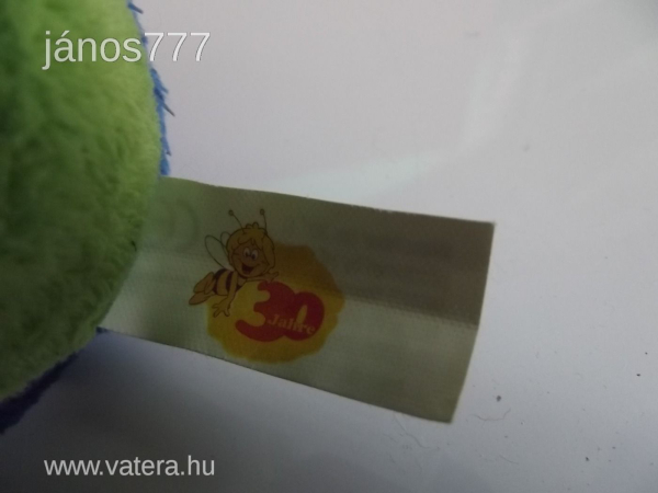 Eredeti Maja a méhecske barátja FLIP szöcske plüss !! 30 cm-es kabala figura !!!