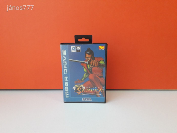 Eredeti SEGA Mega Drive SECOND SAMURAI konzol játék !!
