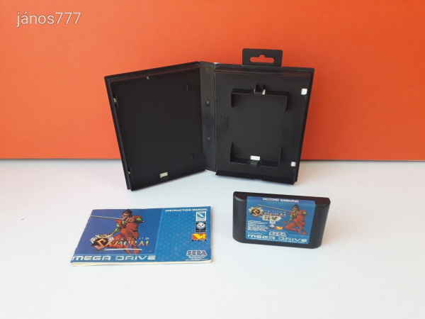 Eredeti SEGA Mega Drive SECOND SAMURAI konzol játék !!
