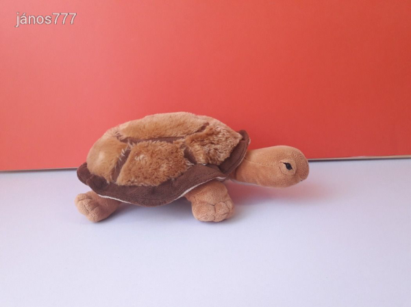 TEKNŐS kabala figura 30 cm-es plüss teknősbéka ! EXTRA ! ÉLETHŰ !