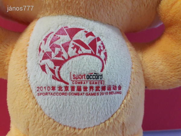 Eredeti 2010 BEIJING Combat Games - PEKING KÜZDŐSPORT kabalafigura plüss sport kabala ! EXTRA !!