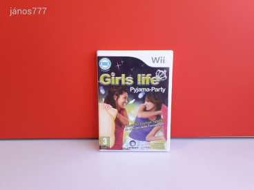 Eredeti Nintendo Wii Girls Life Pyjama-Party konzol játék