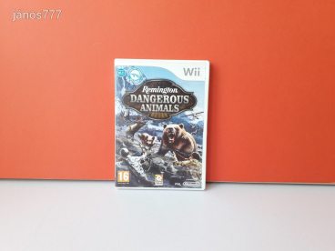 Eredeti Nintendo Wii Remington Dangerous Animals konzol játék !!