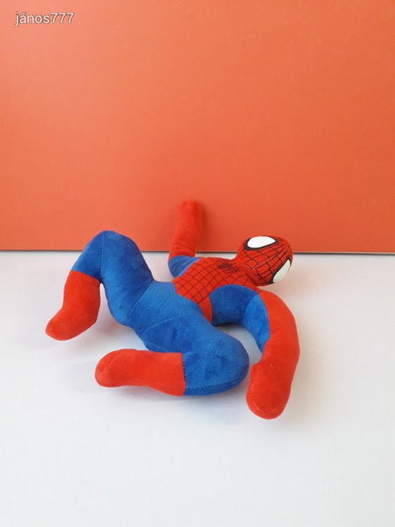 Marvel Avengers Bosszúállók PÓKEMBER Spiderman szuperhős plüss kabala figura 29 cm-es EXTRA