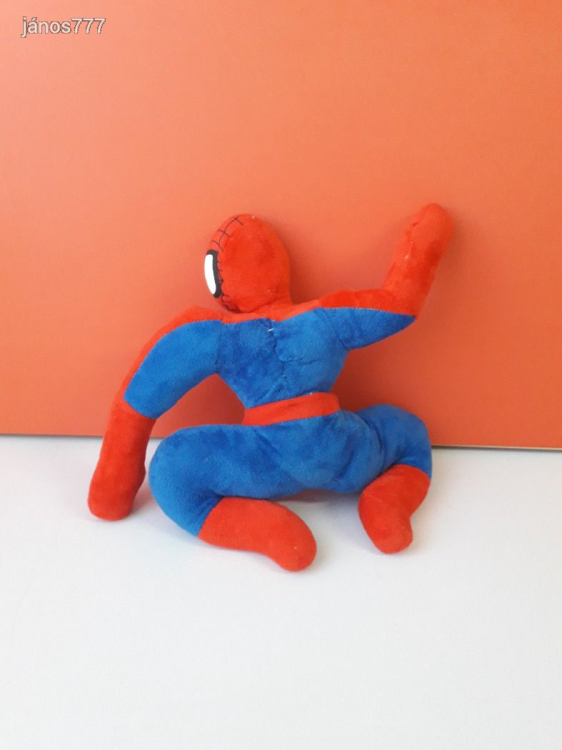 Marvel Avengers Bosszúállók PÓKEMBER Spiderman szuperhős plüss kabala figura 29 cm-es EXTRA
